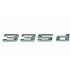 NAUJA OEM Originali BMW F30 F30N Bagažinės Dangčio 335d Emblema Ženklas Logotipas 51147289896