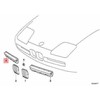 NAUJA OEM Originali BMW Z1 Roadster Priekinis Bamperis GROTELĖ Dešinė 51132291420