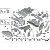 NAUJAS BMW 1 F20 KAIRĖS PUSĖS KOTFLENGIS, KORPUSO TARPINĖ 51487300693 7300693