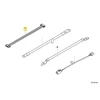 NAUJAS BMW X3 E83 ŠVIESŲ PERKĖLIMO RINKINYS 3412531 61123412531 ORIGINALUS