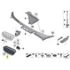 Naujas OEM BMW 5 serijos F10 F11 LCI radiatoriaus inksto aliuminio matinė grotelė 7412326