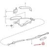 NAUJAS OEM PORSCHE 911 997 STABDŽIŲ AKTIVATORIAUS VADOVO VAMZDIS 99642472102 ORIGINALUS