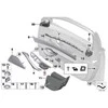 Naujas originalus BMW 5 serijos F10 F11 vidaus durų rankena dešinė Ventobeige 7225868