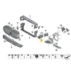 Naujas originalus BMW 7 serijos G11 kairysis stabdžių oro kanalas 7359791 2016 OEM