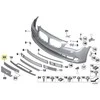 NAUJAS ORIGINALUS BMW F 01 02 03 04 SERIJOS REGISTRACIJOS PLOKŠTĖS PAGRINDAS 51117187366