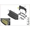 Naujas originalus BMW I3 serijos I01 2013-2018 priekinis centrinis oro kanalas 7255143 OEM