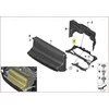 Naujas originalus BMW I3 serijos I01 oro kanalas centrinė apatinė dalis 7294627 OEM
