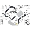 Naujas originalus BMW tarpiklis 13717571360 / 13-71-7-571-360 OEM