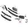 Naujas originalus BMW X4 F26 15-17 M Sport priekinis bamperis apatinis grotelių kairysis 8073667