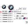 NAUJAS ORIGINALUS OEM BMW F16 SAC Bagažo Dangčio X6M50d Emblema Ženklas Logotipas 51148059012