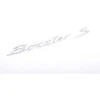 Naujas originalus Porsche Boxster S logotipas emblema satino sidabro OEM 98755903700