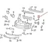 NAUJAS ORIGINALUS PORSCHE CAYENNE 2007-2010 PRIEKINIS BAMPERIO GIDAS DEŠINĖ O/S