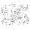 Naujas originalus Porsche konsolės galinis dangtelis 95555208300A03 / 955-552-083-00-A03 OEM