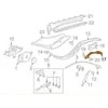 Naujas originalus Porsche sulankstymo viršutinės svirties 98756157200GRV / 987-561-572-00-GRV OEM