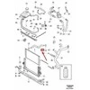 Naujas originalus radiatoriaus aušinimo žarna apatinė 30761633 Volvo C30 C70 S40 V50