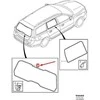 NAUJAS VOLVO XC70 MK2 KROVINIŲ ZONOS SAULĖS ŠALMAI RINKINYS 31399212 ORIGINALUS