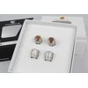 Nauji originalūs Porsche spalvos sidabriniai kreivieji vožtuvų dulkės dangteliai TPMS 99104460269