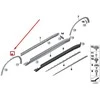 NEU BMW X5 F15, F85 VORDERE LINKS FENDER-FORMTEIL 51777303391 7303391 ORIGINAL