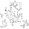 Nissan Bumperio Dangos Sustiprintas 1998 2004 Frontier 2001 2004 Xterra Originalus 6384840Y00