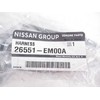 Nissan Galinių Žibintų Laidų Rinkinys Versa 2007 2012 Originalus 26551EM00A