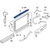 Nissan Radiator Montažo Šarnyras 2022 2023 Nissan Rogue Originalus 215426RC0A