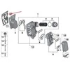 OEM BMW 1 F20 ALYVOS AUŠINTUVO TARPIKLIS 11428516396 8516396 NW ORIGINALUS