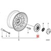 OEM BMW E31 840CI 840I 850CI KUPĖS RATO CENTRAS 36131179985 ORIGINALUS NAUJAS