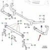 OEM JAGUAR XE X760 PRIEKINIŲ KAIRĖS RADIATORIAUS PALAIKYMO PANELE T4N3262 ORIGINALI
