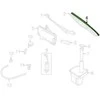 OEM JAGUAR XJ X300 PRIEKINIO LANGO VALYTUVŲ AŠMENŲ ĮDĖKLAS GNB8961AA ORIGINALUS
