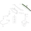 OEM JAGUAR XJ X300 PRIEKINIO LANGO VALYTUVŲ AŠMENŲ ĮDĖKLAS GNB8961AA ORIGINALUS