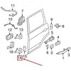 OEM LAND ROVER DISCOVERY 4 L319 KAIRĖS APATINĖS DURŲ VYRIO LR031770 ORIGINALI