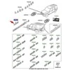 OEM LAND ROVER DISCOVERY IV L319 GALINIS VARTAI LR4 ŽENKLAS PAVADINIMAS LR018256 ORIGINALUS