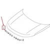 OEM LAND ROVER DISCOVERY L462 KAPOTĖS EMBLEMA LR082802 ORIGINALI