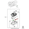 OEM LAND ROVER DISCOVERY V L462 PAVARŲ DĖŽĖS ALYVOS DANGTIS LR065238 ORIGINALI