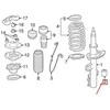 OEM LAND ROVER FREELANDER L359 GALINIS STRUTAS AMORTIZATORIUS LR041112 ORIGINALUS