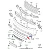 OEM LAND ROVER RANGE ROVER III L322 PRIEKINIS BAMPERIO APATINIS APDAILA LR024324 ORIGINALI