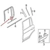 OEM LAND ROVER RANGE ROVER L322 KAIŠTIS KAIRĖS GALINĖS DURYS REVEAL MOLDING LR024148 ORIGINALUS