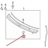 OEM LAND ROVER RANGE ROVER L322 KAPOTĖS DANGTIS GROTELIŲ ANTSPAUDAS DKK000010 ORIGINALUS
