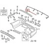 OEM LAND ROVER RANGE ROVER SPORT L320 GALINIS BAMPEKAS ŽINGSNIO PADAIS DOE000021PCL ORIGINALUS