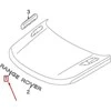 OEM LAND ROVER RANGE ROVER VELAR L560 KAPOTO EMBLEMA LR092817 ORIGINALUS