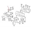 OEM PORSCHE BOXSTER 986 INTERJERO DURŲ RANKENA MIKROJUNGIKLIS 99661312300 ORIGINALUS