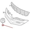 OEM TOYOTA YARIS XP90 PRIEKINIS EMBLEMA ŽENKLAS 7530152080 75301-52080 ORIGINALUS