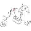 OEM VOLVO C30 AKUMULIATORIAUS TEIGIAMAS TERMINALAS BATRIKIS 30656853 ORIGINALUS