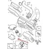 OEM VOLVO S40 MK2 ORA ĮSIURBIMO ŽARNOS APATINĖ 30677340 ORIGINALI