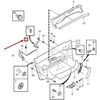 OEM VOLVO S60 MK1 UŽRAKTAS MYGTUKAS DURŲ GROMETAS 39978889 ORIGINALUS