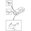 OEM VOLVO S80 MK1 KAIRĖS PRIEKINĖS ŠVIESOS INDIKATORIUS 30655422 ORIGINALI