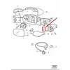 OEM VOLVO S80 MK2 DEŠINIO DURŲ VEIDRODŽIO GUMOS JUOSTA 31297261 NAUJA