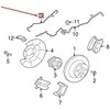 OEM VOLVO S80 MK2 GALINIS STABDŽIŲ ŽARNAS 32246090 ORIGINALUS