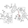 OEM VOLVO S90 MK2 GALINIS DISKO STABDŽIŲ KALADĖLĖS RINKINYS 31665837 ORIGINALUS