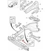 OEM VOLVO XC60 MK1 PRIEKINIŲ KAIRĖS RAILĖS 31353135 ORIGINALI